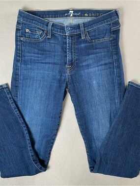 7 For All Mankind Skinny Jeans straight leg size 27